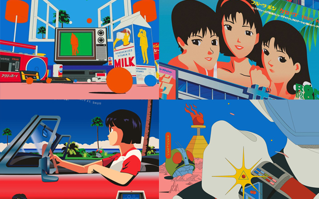 这些CityPop风格插画，让我想起童年的日本动漫